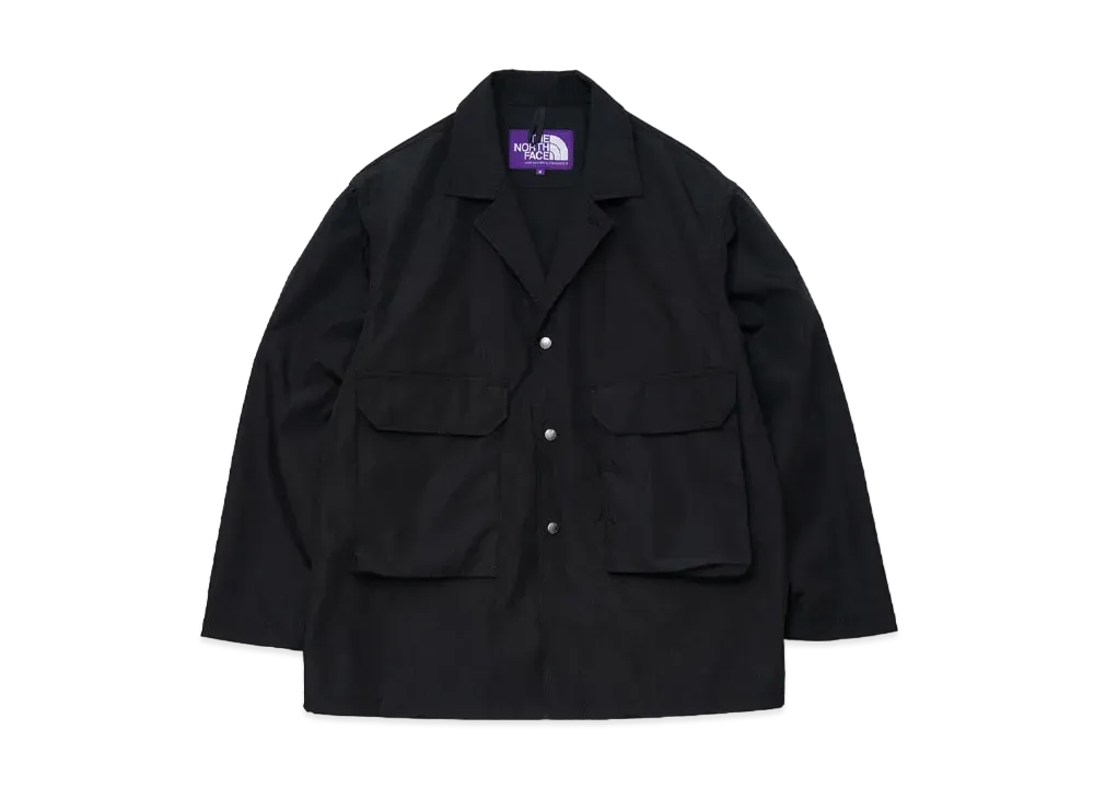 The North Face PURPLE LABEL Polyester Wool Ripstop Trail Jacket "Black"