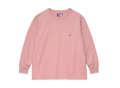 The North Face PURPLE LABEL 7oz L/S Pocket Tee "Pink"
