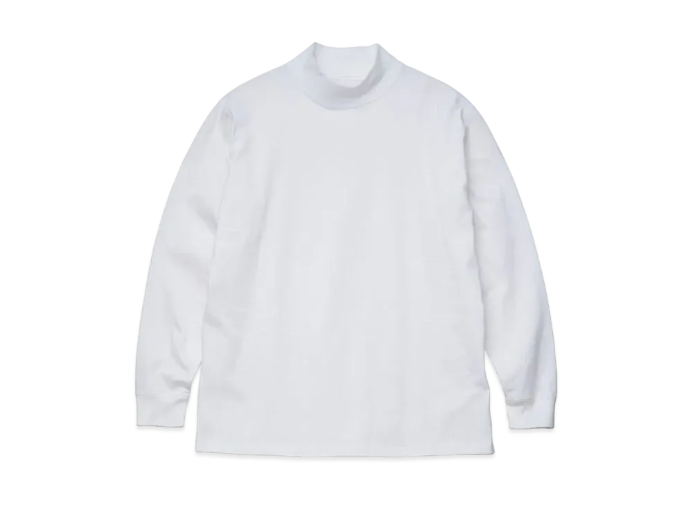 The North Face PURPLE LABEL Mock Neck L/S Tee "Off White"