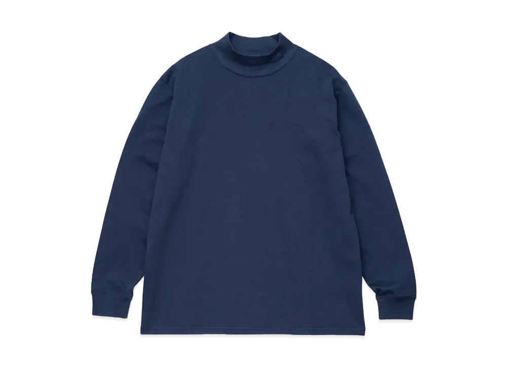 The North Face PURPLE LABEL Mock Neck L/S Tee "Vintage Navy"