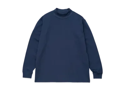 The North Face PURPLE LABEL Mock Neck L/S Tee "Vintage Navy"