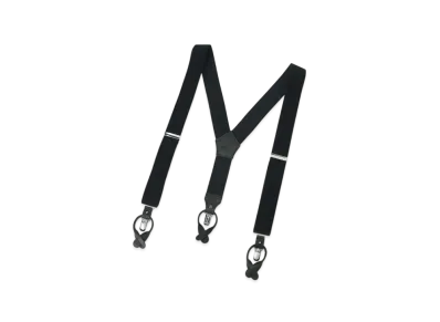 Yohji Yamamoto 40Mm Woolly Elastic 40Mm 2Way Suspender "Black"