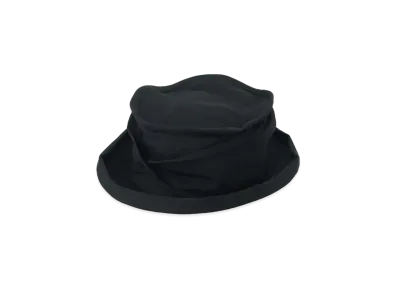 Yohji Yamamoto Gabardine Picking Crochet Hat "Black"