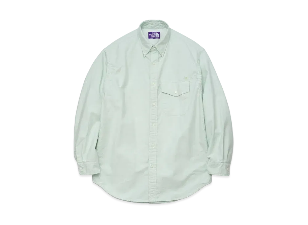 The North Face PURPLE LABEL Cotton Polyester OX B.D. Shirt "Green"