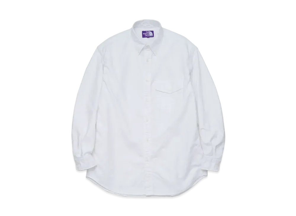The North Face PURPLE LABEL Cotton Polyester OX B.D. Shirt "White"