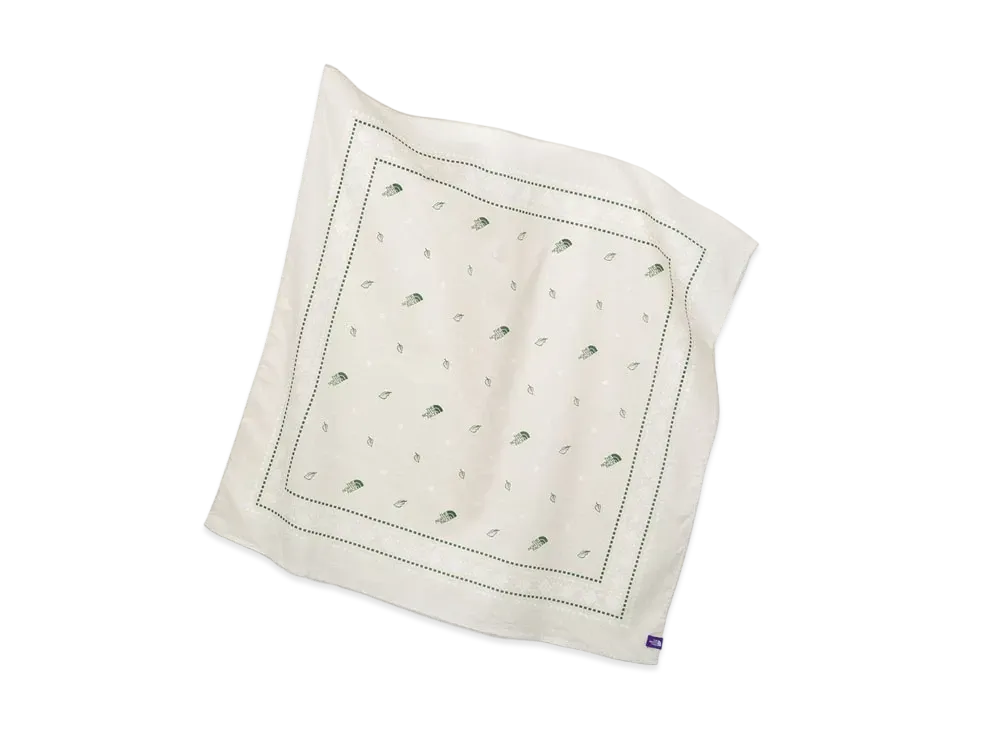 The North Face PURPLE LABEL Field Graphic Bandana "Beige"