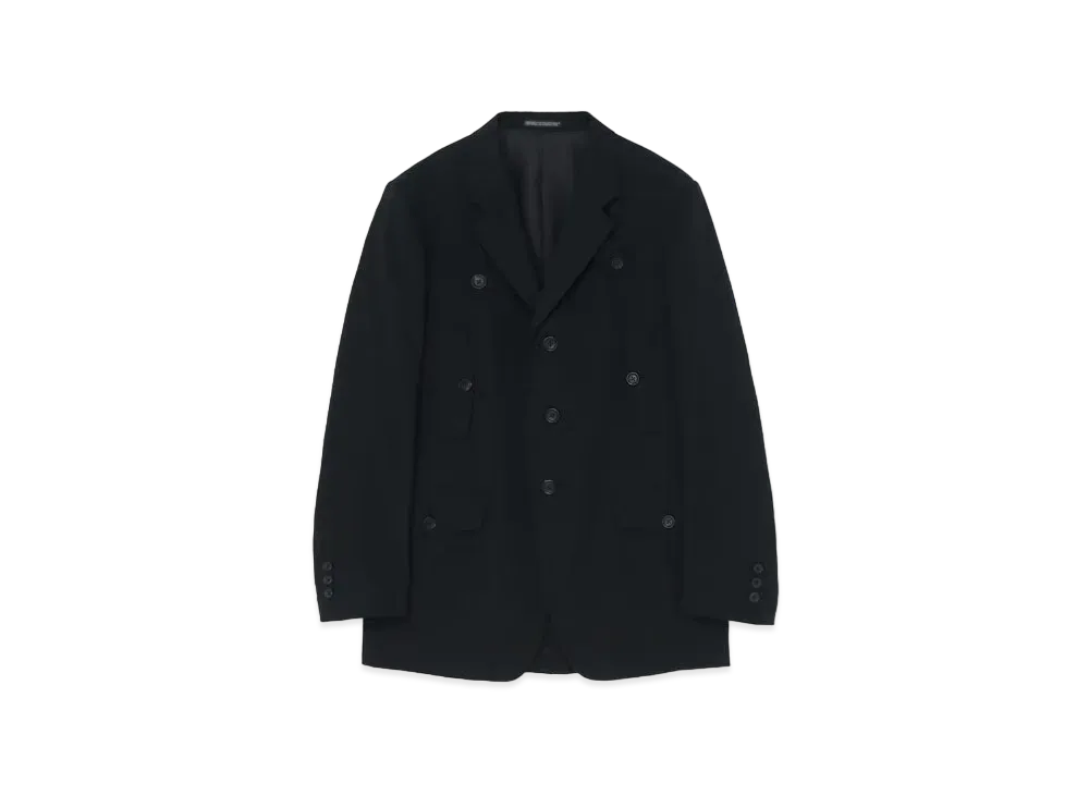 Yohji Yamamoto Gabardine I-Switch Gabardine 3Bsj "Black"