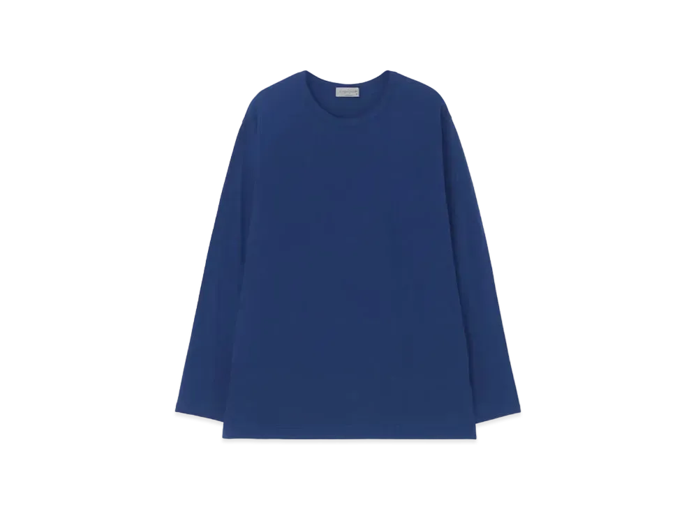 Yohji Yamamoto 30-Altima PS Round Neck Long Sleeve "Blue"