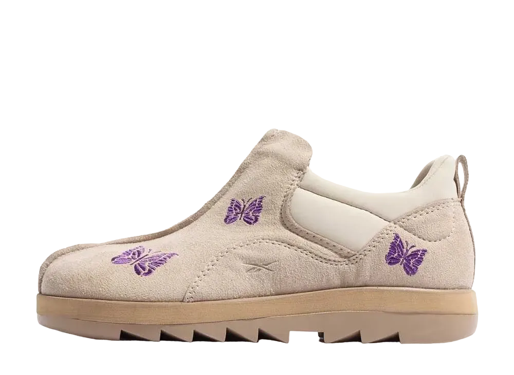 NEEDLES × Reebok Beatnik Moc "Beige Purple"