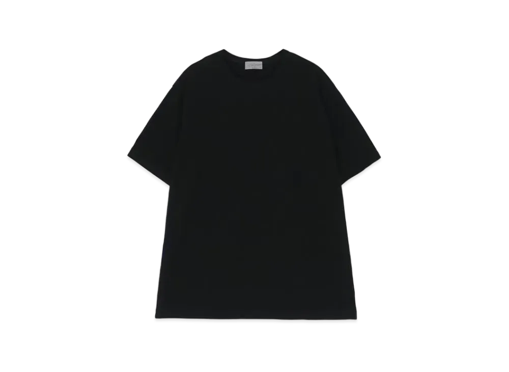 Yohji Yamamoto 30-Altima PS Round Neck Half Sleeve "Black"