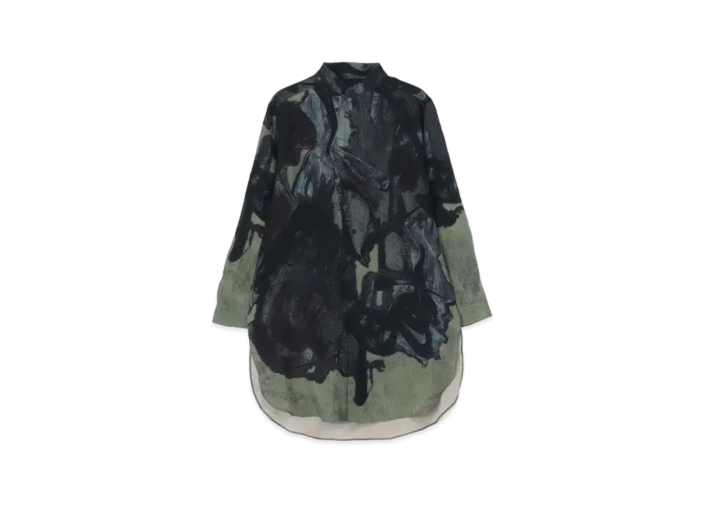 Yohji Yamamoto AS5 G M-Print Stand B "Black"