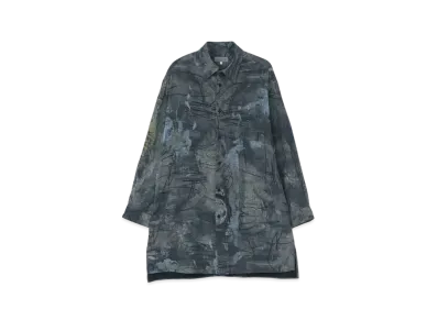 Yohji Yamamoto K3 O-Asakura Right Collar Doubled B "Grey"