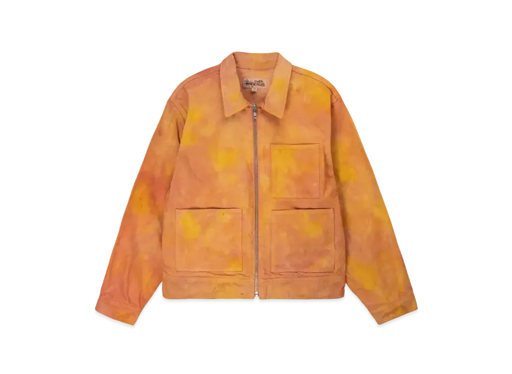 Stussy Wonderland Hand-Dyed Work Jacket 