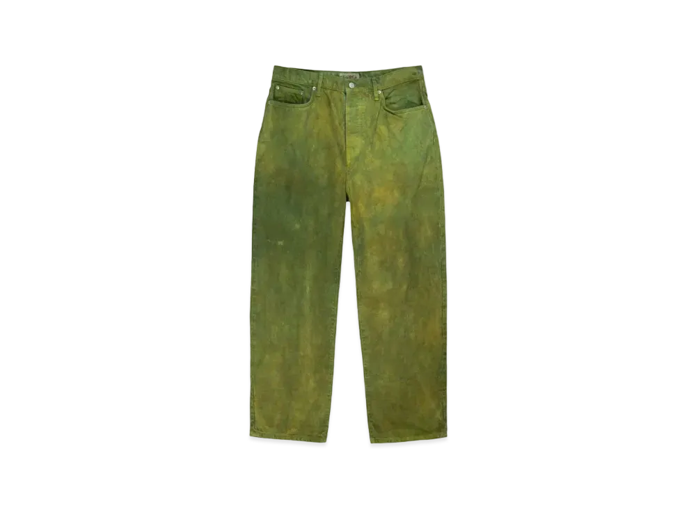 Stussy Wonderland Hand-Dyed Big OL' Jeans "Green"