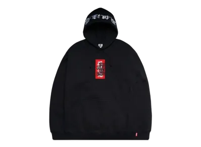BlackEyePatch HANDLE WITH CARE LABEL HOODIE "Black"