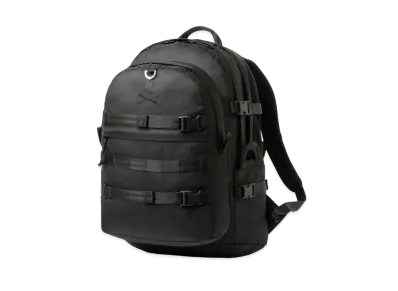 NEW ERA x MASTERMIND JAPAN Carrier Pack 35L "Black x Black"