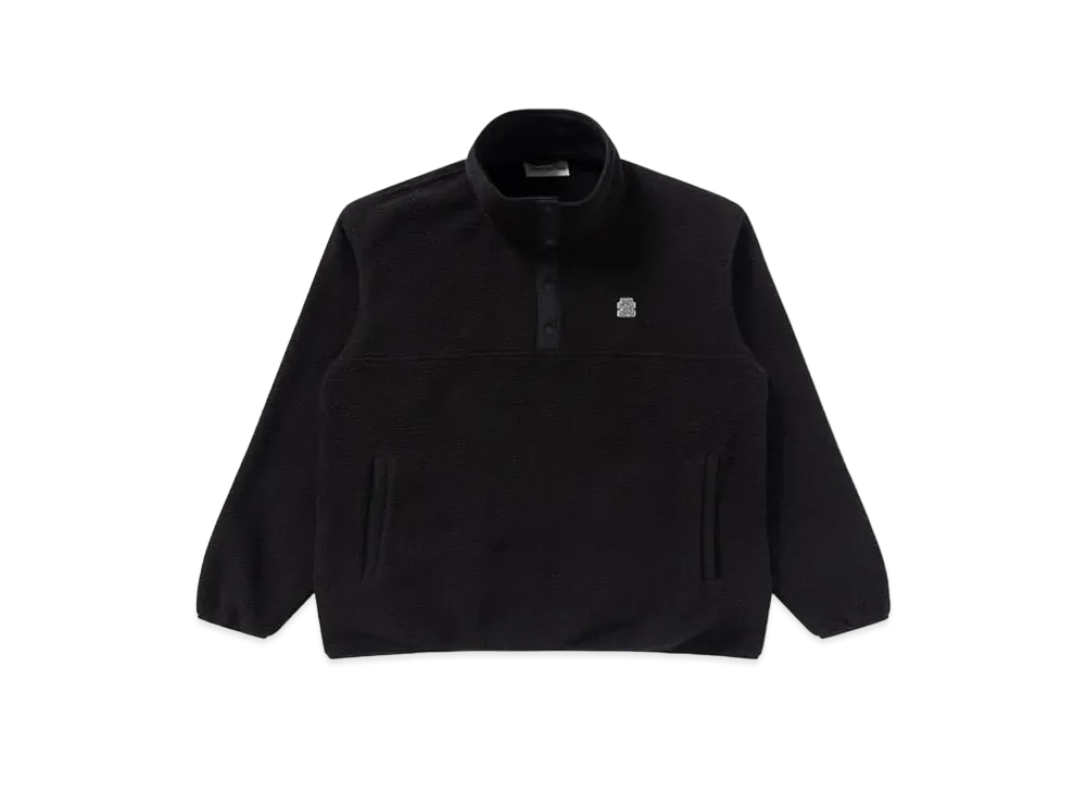 Black Eye Patch OG Label Fleece Pullover "Black"