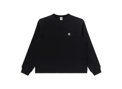 Black Eye Patch Small OG Label Crewsweat "Black"