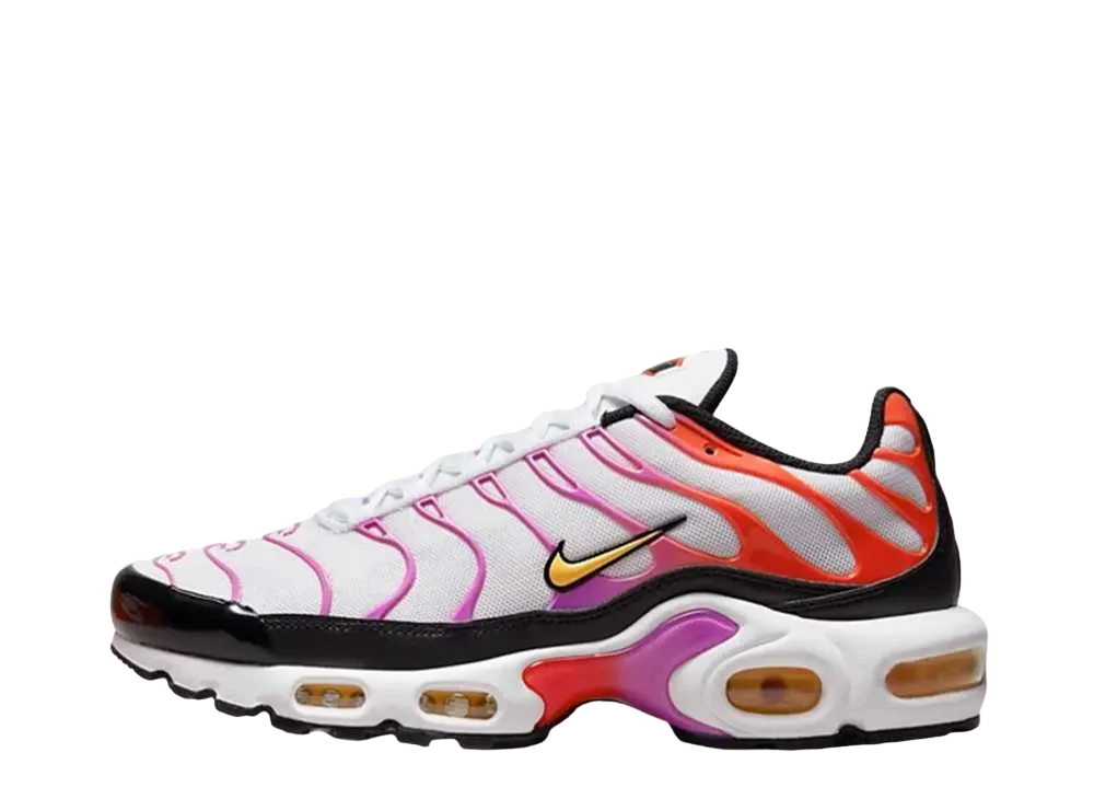 Nike Women's Air Max Plus "White/Picante Red/Citron Pulse"