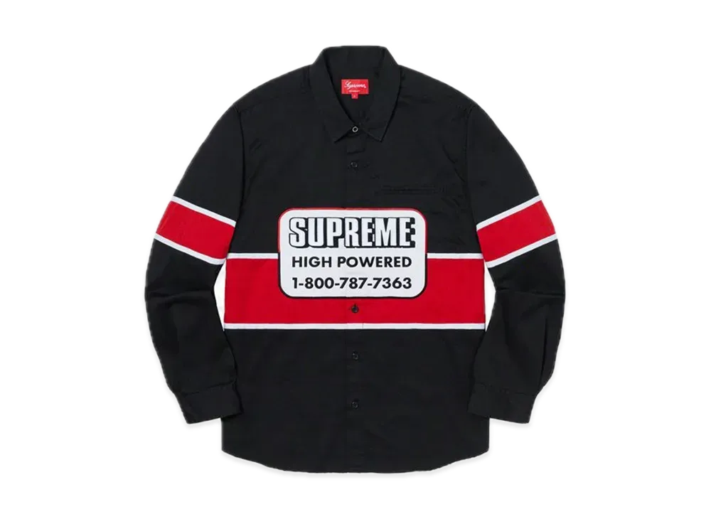 Supreme High Powered Work Shirt "Black"