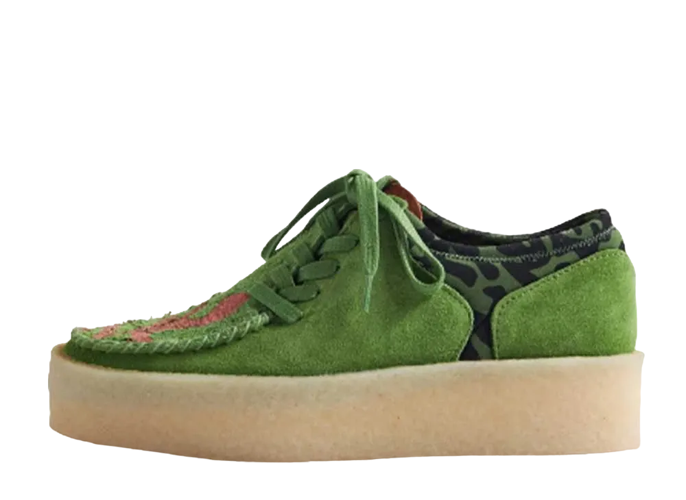 Salehe Bembury × Clarks Mud Moss Lugger "Dark Green"