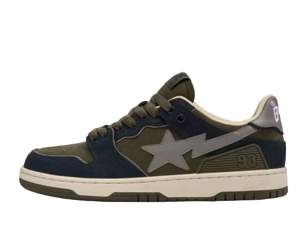 A BATHING APE®︎ SK8 STA #19 "Navy"