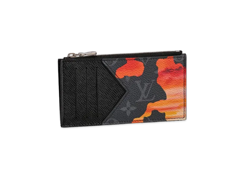 Louis Vuitton Coin Card Holder Monogram Eclipse