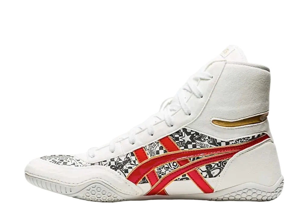Asics PRIME ATTACK SAO "White/Classic Red" 吉田沙保里引退記念モデル