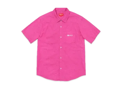 Supreme Invert Denim S/S Shirt "Magenta"