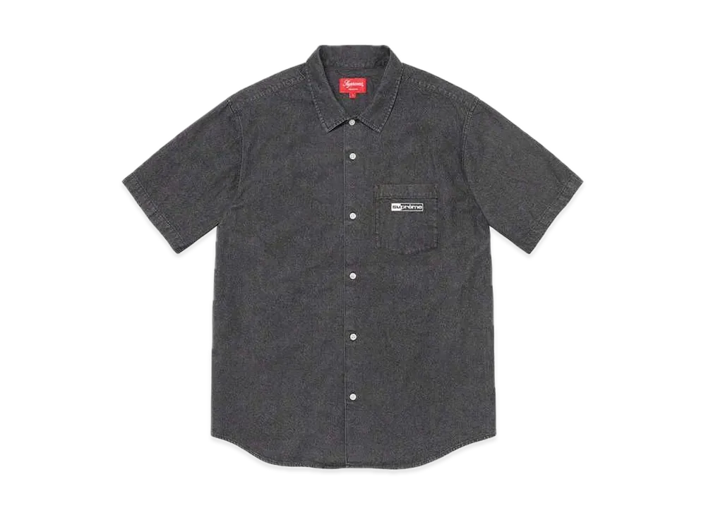 Supreme Invert Denim S/S Shirt "Black"