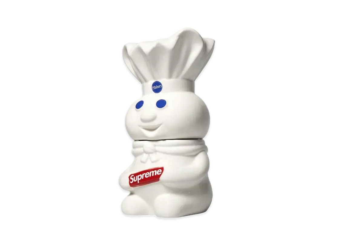 Supreme / Mitchell & Ness Doughboy Cookie Jar "White"