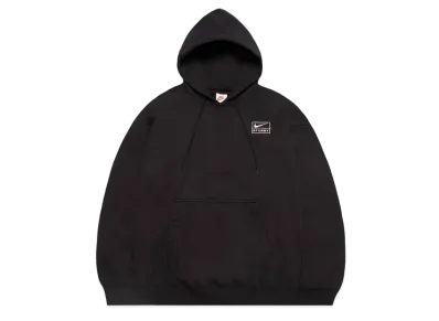 Stussy × Nike NRG Washed Hoodie (US Size) "Black" DN4028-010