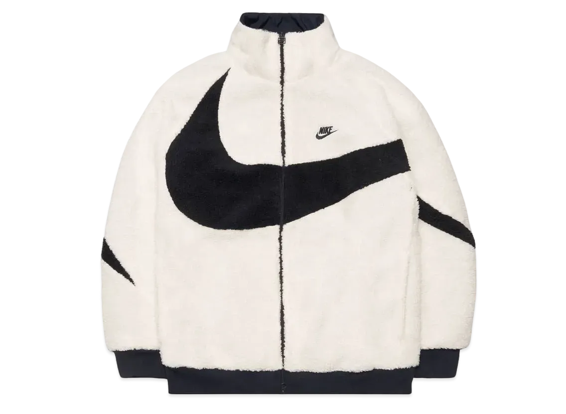 Nike Big Swoosh Reversible Boa Jacket 
