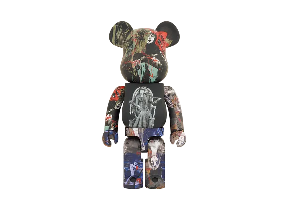 Bearbrick S'YTE x Junji Ito TOMIE 1000%