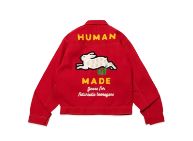 HUMAN MADE Rabbit Work Jacket "Red"