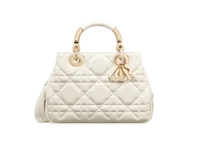 Dior Lady 95.22 Medium Bag "Latte"