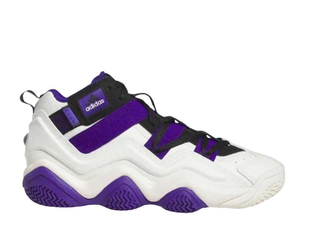 adidas Top 10 2000 "Off White/Core Black/Team College Purple"