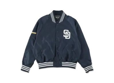 WIND AND SEA x MLB San Diego Padres Satin Blouson "Navy"