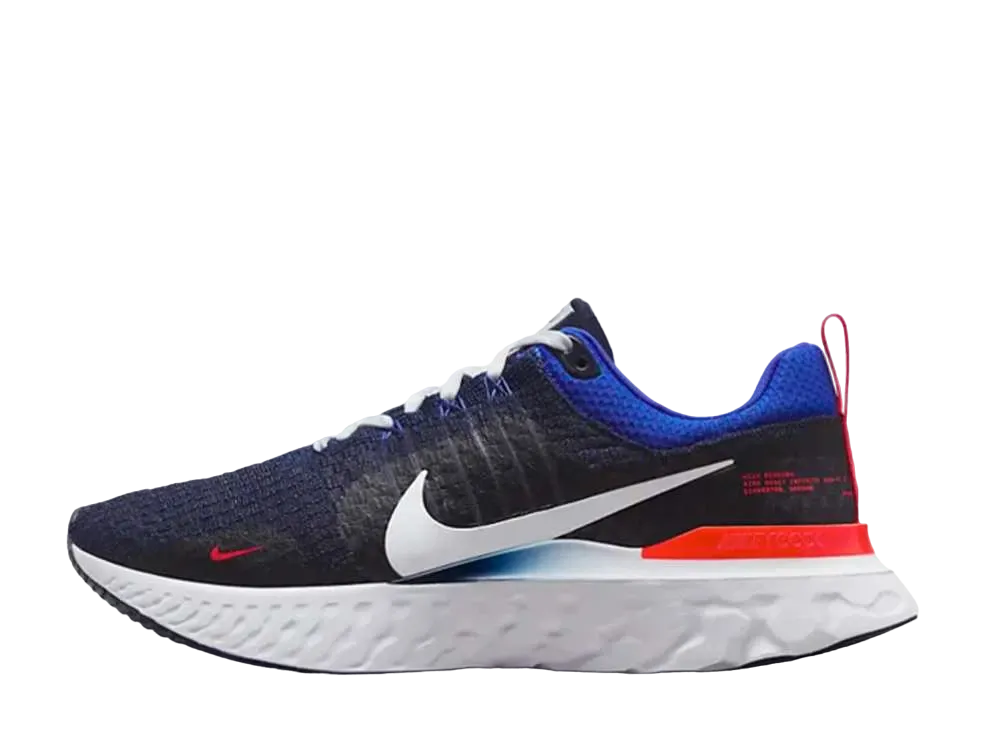 ナイキ リアクト インフィニティ ラン フライニット3 " カレッジ ネイビー/メタリック プラチナム"