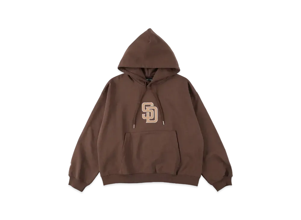 WIND AND SEA x MLB San Diego Padres Hoodie "Sea Brown"