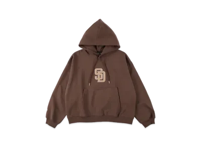 WIND AND SEA x MLB San Diego Padres Hoodie "Sea Brown"
