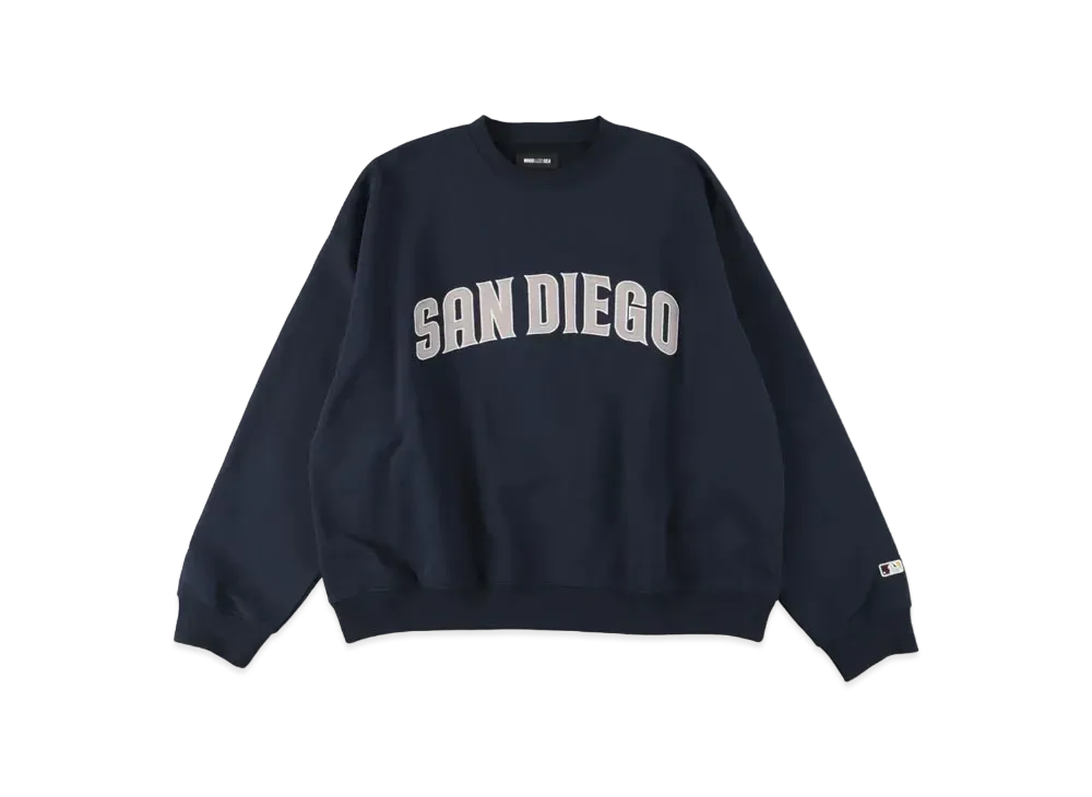 WIND AND SEA x MLB San Diego Padres Crew Neck Sweat "Navy"