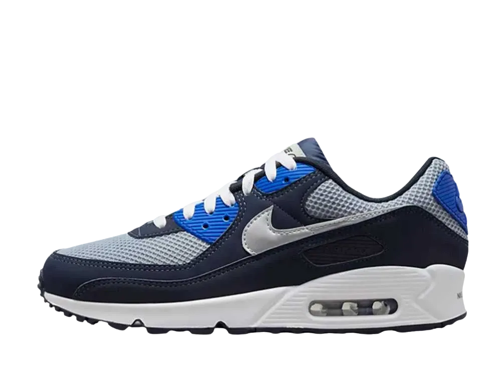 Nike Air Max 90 SE "Midnight Navy/Metallic Platinum"