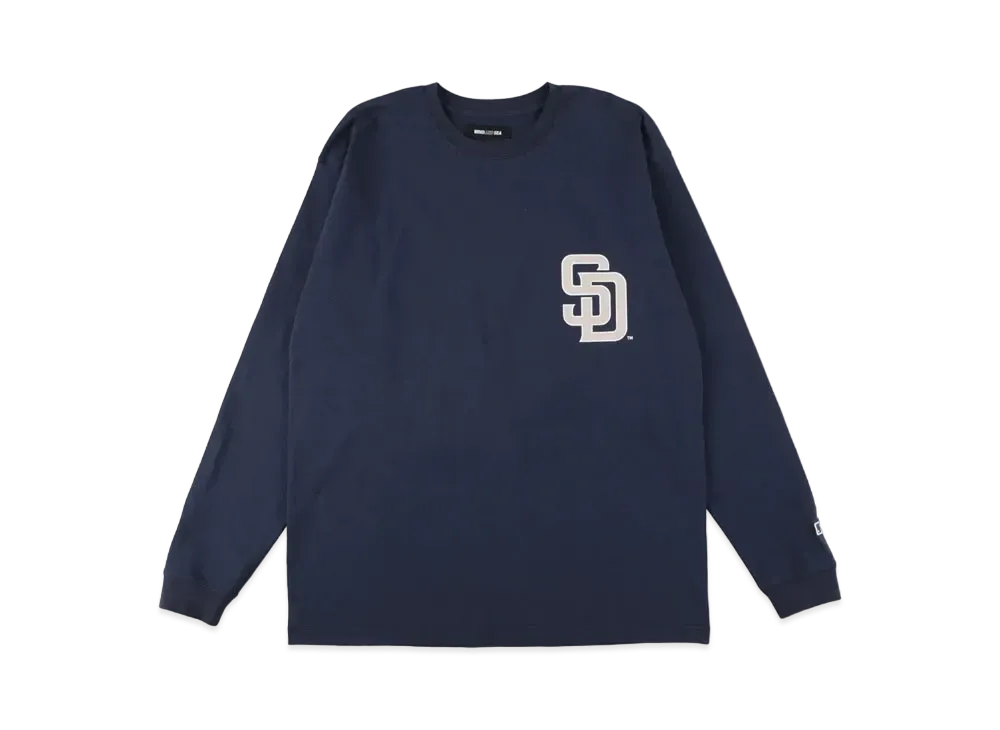 WIND AND SEA x MLB San Diego Padres L/S T-shirt "Navy"