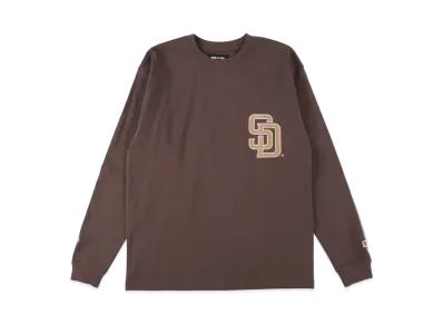 WIND AND SEA x MLB San Diego Padres L/S T-shirt "Sea Brown"