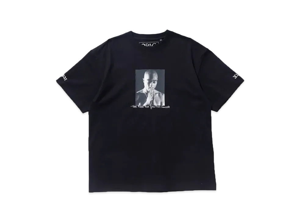 XLARGE x 2Pac S/S Tee "Black"