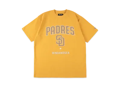 WIND AND SEA x MLB San Diego Padres Logo Tee "Yellow"