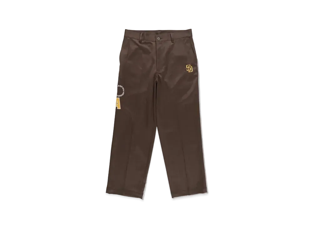 WIND AND SEA x MLB San Diego Padres Slacks "Chesnut"