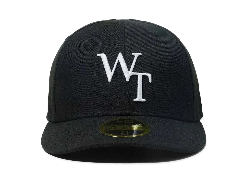 Wtaps x NEW ERA 59FIFTY Low Profile / Cap / Poly. Twill. Newera. League "Black"