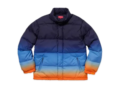 Supreme Gradient Puffy Jacket "Navy"